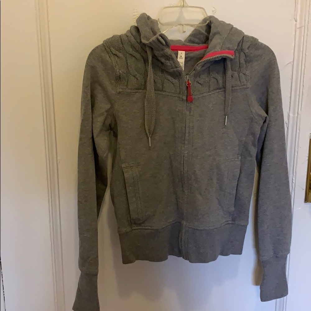 Lulu lemon grey hoodie